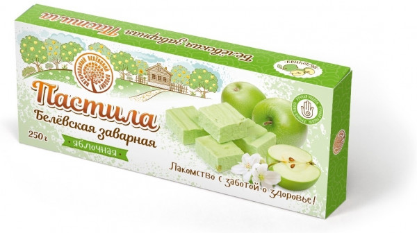 №1 Заварная пастила "Яблочная" 250г  в Краснокаменске