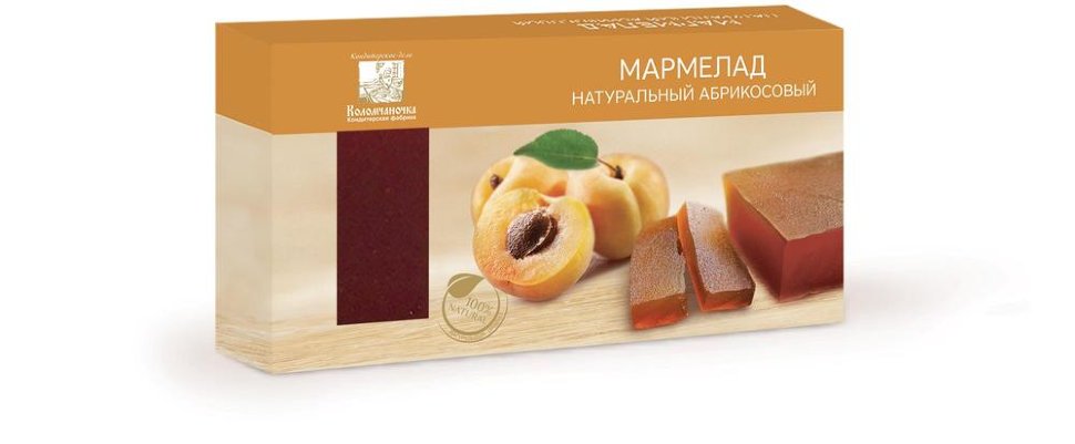  Мармелад пластовый 210г абрикосовый  в Краснокаменске