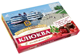  КФ МИР Клюква в шоколадной глазури 160г в Краснокаменске